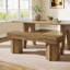 41" Farmhouse Dining Bench For Dining Room, Kitchen