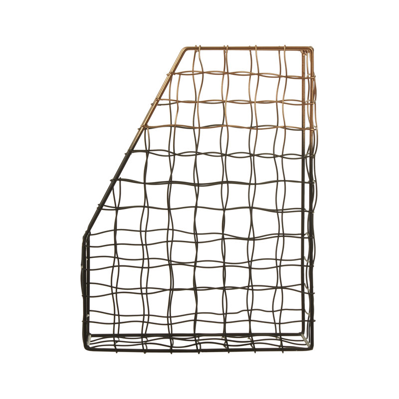 Larrison Metal Free Standing Magazine Rack