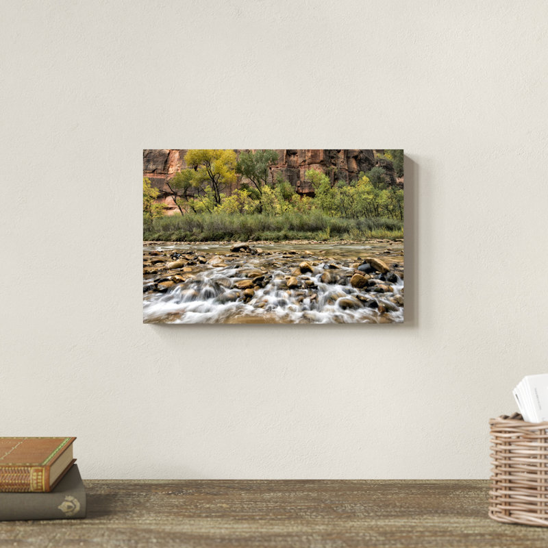 «Rocky Bottom» par Danny Head - photographie sur toile tendue, H 8 po x l 12 po x P 1,25 po