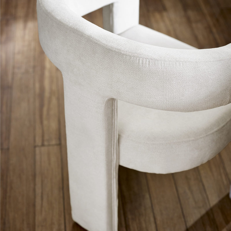 Tanyelle Upholstered Armchair, Cream
