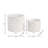 Charmayne Stoneware Ceramic Planter Set with Textured Design and Footed Base - Set of 2-1208997732