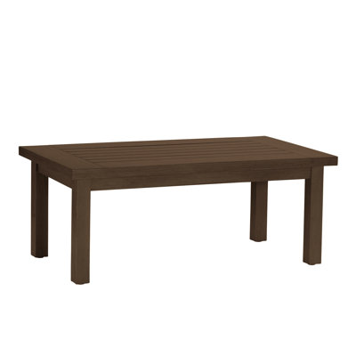 Club Aluminum Outdoor Coffee Table