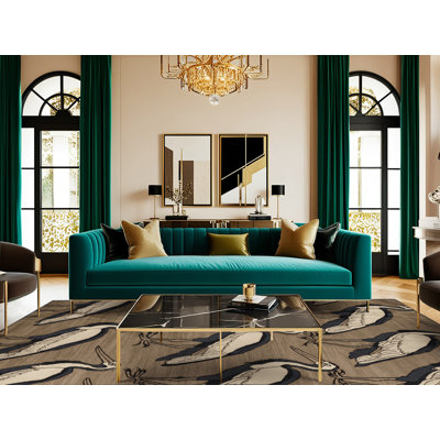  Tapis lavable en forme de faune sacrée