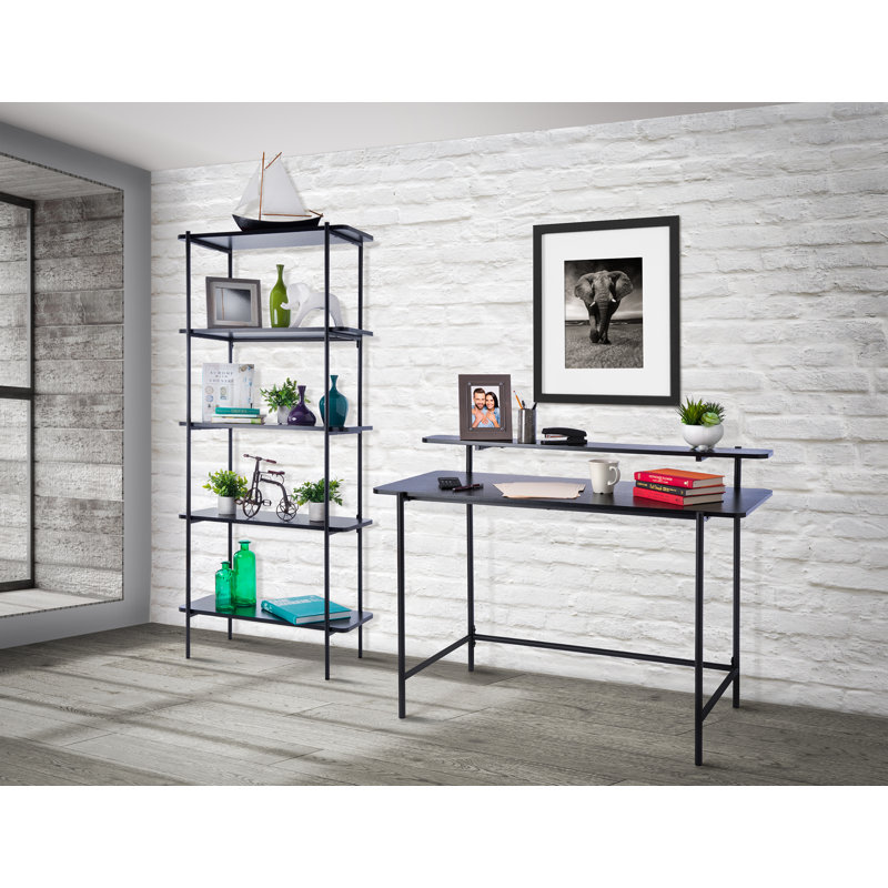 Bureau, Noir mat / noir