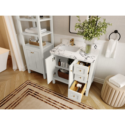 Nashville X P 22 po De salle de bain Quartz