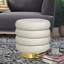 Daronta Velvet Ottoman-535914833