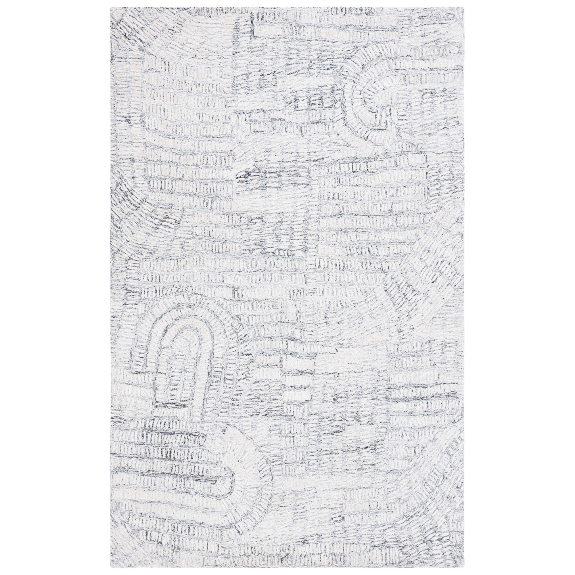 Audrina Hand Tufted Rug, Rectangle 4' x 6'