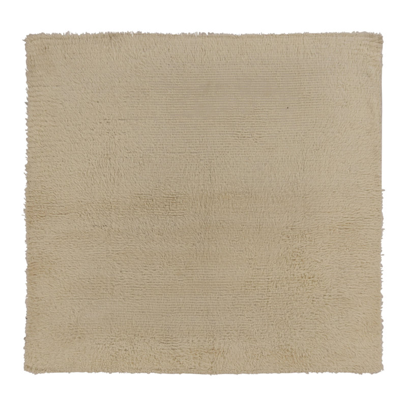 Vintage One-of-a-Kind 6'9 X7'3 Hand Knotted Area Rug