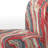Segment Layers Of Marbled Rock - Upholstered Mid-Century Accent Slipper Chair-76117984