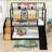 Padmukh Twin Over Twin Metal Bunk Bed With Slide And Shelves-2081196837
