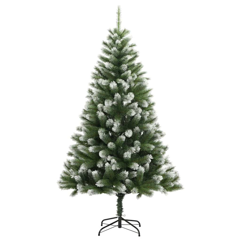 Arbre de Noël artificiel éclairé - support inclus, 82.7"