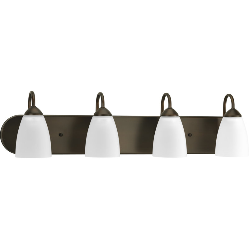 Carilynn 4 - Light Dimmable Vanity Light, Antique Bronze