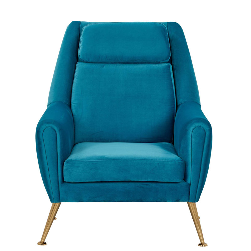Pelletier Velvet Armchair