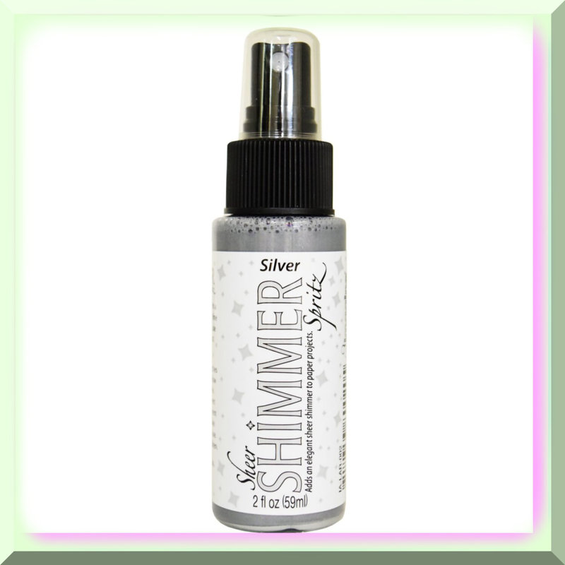 Sparkling Silver Mist Sheer Shimmer Spray 2oz