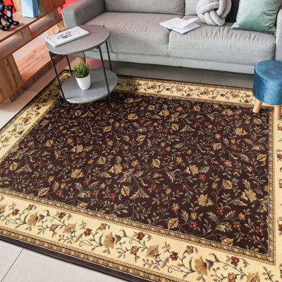 Tapis brun / brun clair Weisgerber