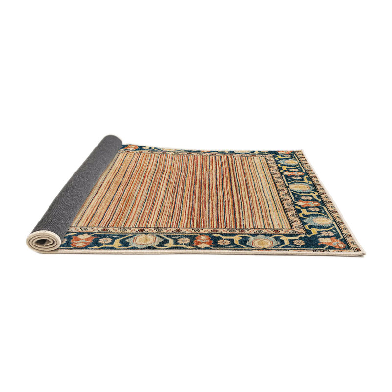 Tapis abstrait moderne 1837, Rond 5 pi