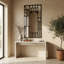 Doorway Flat Metal Wall Mirror