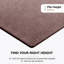 Tapis de chaise de bureau en jacquard de polyester avec support antidérapant Anji-93578551-93578552