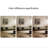 Rock panel creative art simple TV cabinet