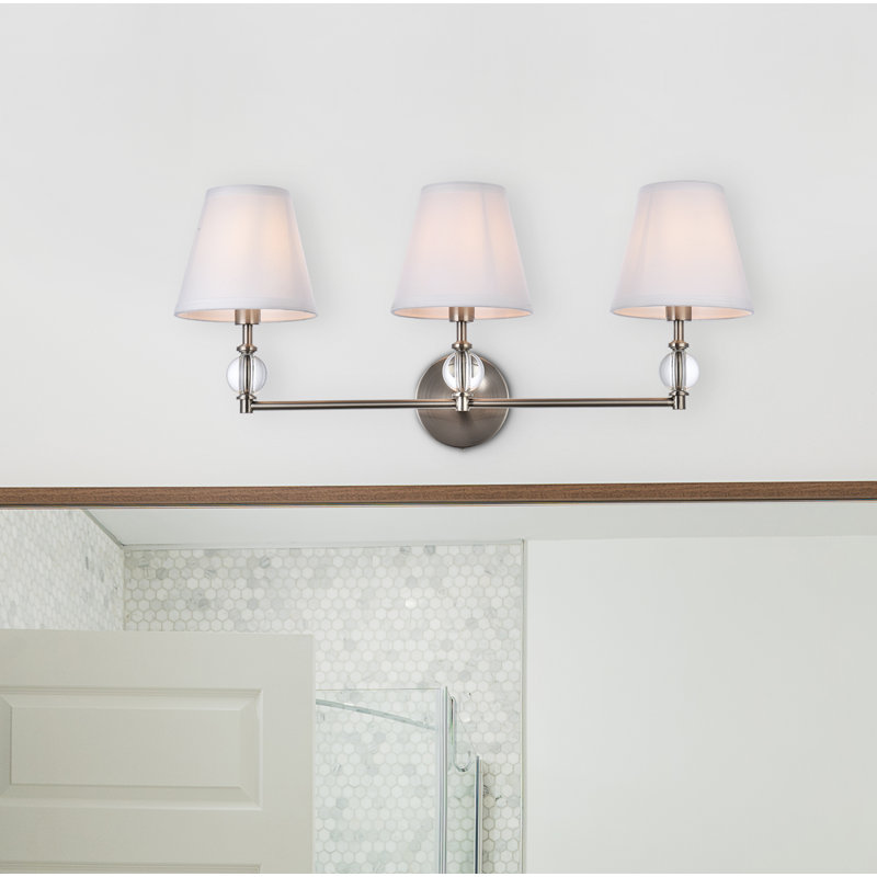 Applique murale articulée Adriao, Teinture nickel, Deux lumières, H 12,5 po x l 8,5 po x P 17 po