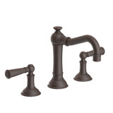 Jacobean Widespread Bathroom Faucet with Drain Assembly