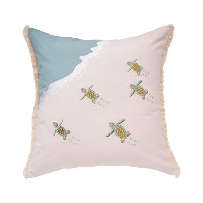 Turtle Migration Pillow