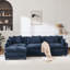 Canapé modulaire en chenille modulaire Envelor