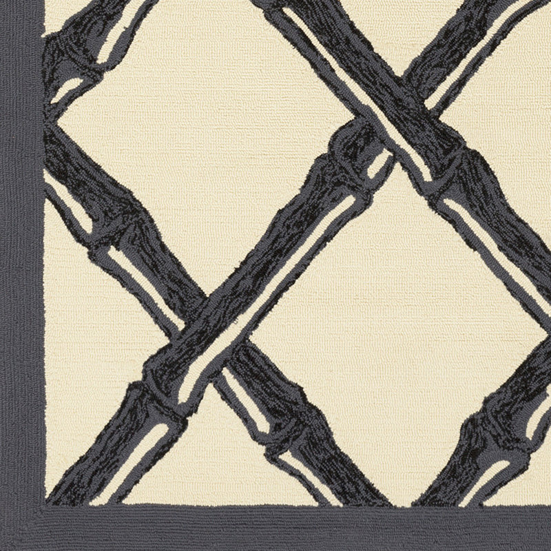 Colmars Geometric Indoor / Outdoor Rug, Rectangle 9' x 12'