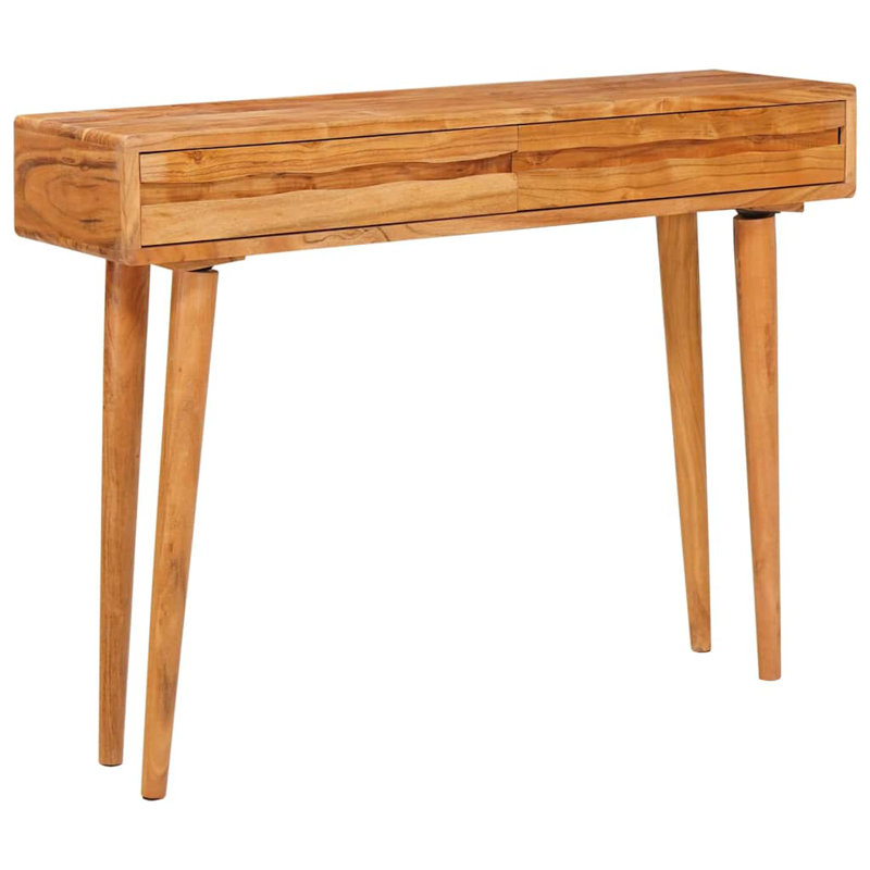 110cm Solid Wood Console Table