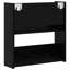 Wall Shoe Cabinets With Shelf 2 Pcs Engineered Wood-1183362166