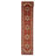 Tapis rouge Serapi Heritage 2 pi 7 po x 18 pi 0 po