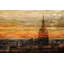 Reproduction d’art sur toile tendue, "nuit de bronze" par parvez taj-15005304