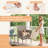 3-Piece Patio Bistro Set with Side Table & Cushions-1341489892