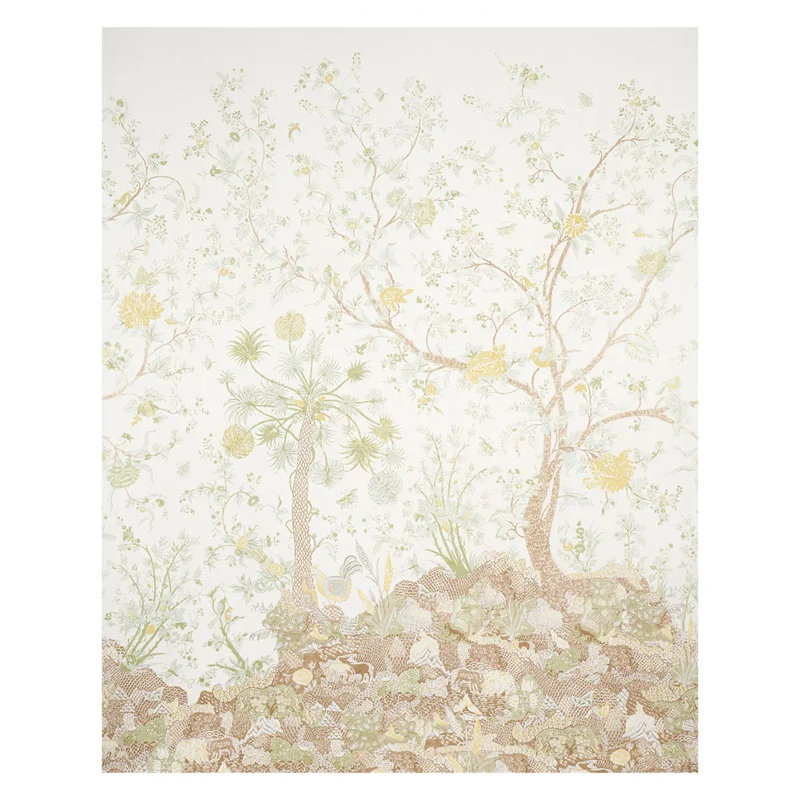 Amaltas Panel Set, Green/Yellow