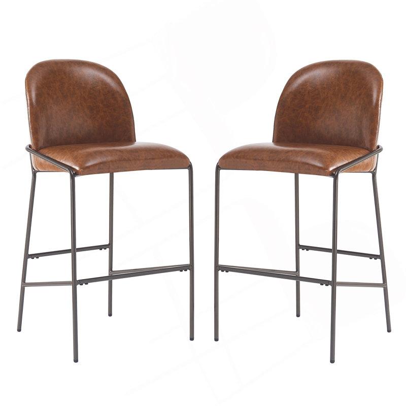 Ensemble de 2 tabourets de bar Galen