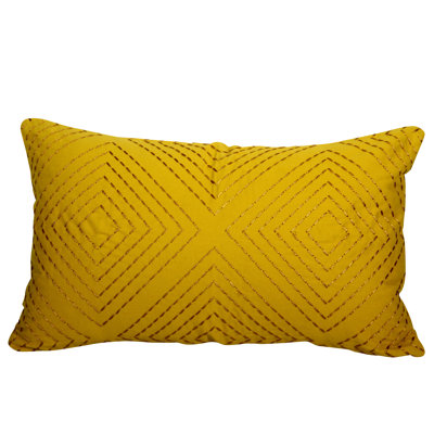 Housse de coussin lombaire en coton Reza