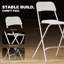 Ensemble de 2 tabourets pliables avec repose-pieds-1230872545