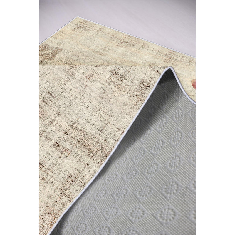 Eco-Friendly Hall Carpet, Grey, 31.5 x 59.1 Inches | 100% Polyester, 650 g/m², 0.2 Inch Pile Height | Antibacterial, Non-Slip PVC Dot Underside, Machine Washable | Perfect for Home Entryways & Living Spaces