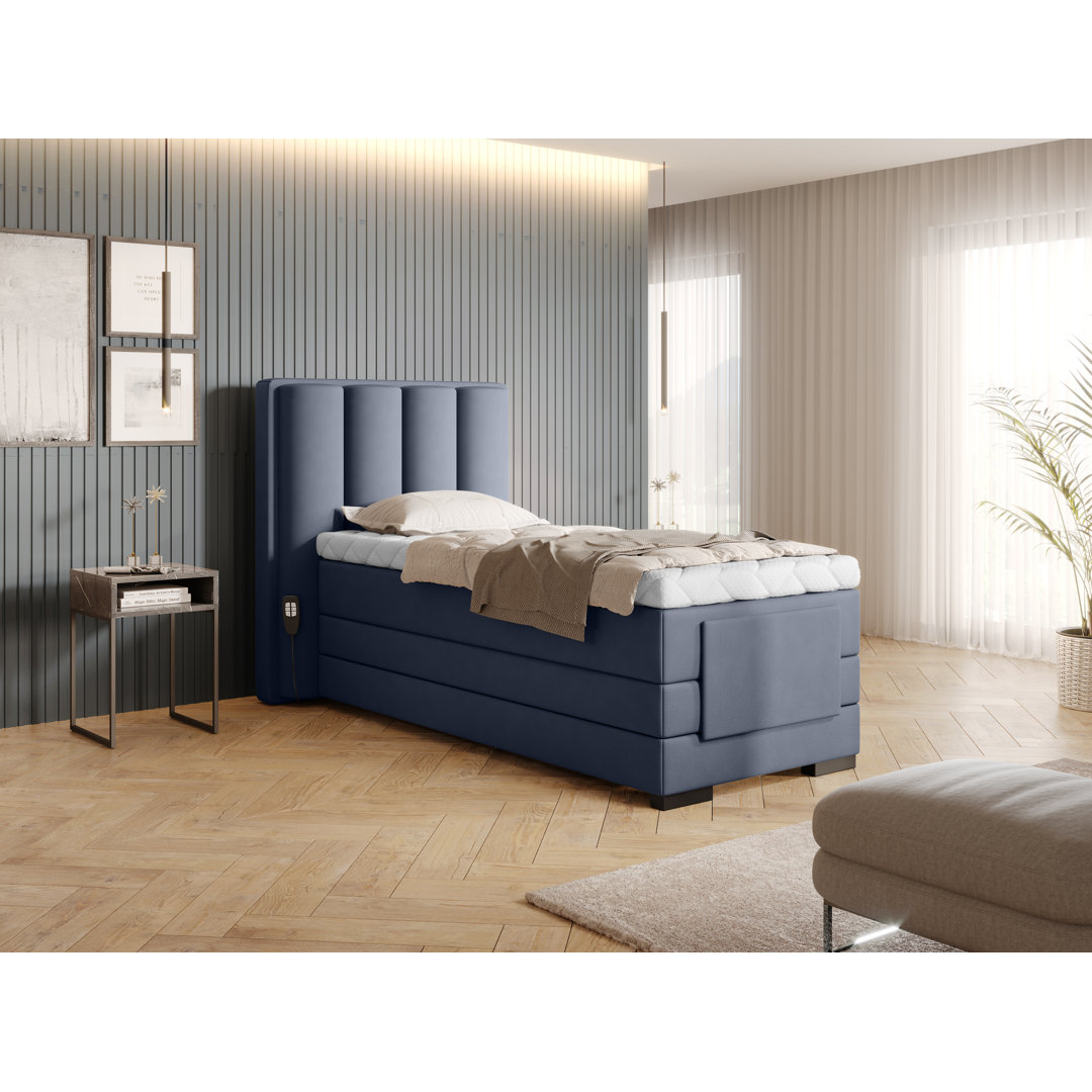 Elektrisch verstellbares Boxspringbett Arrigo mit Topper