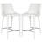 Bohy Modern PU Leather Counter Stool with Chrome Iron Frame-1163563969