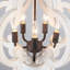 Luminaire suspendu géométrique 5 lumières Tinnin-89164482