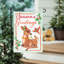 Drapeau de jardin Seasons Greetings Applique