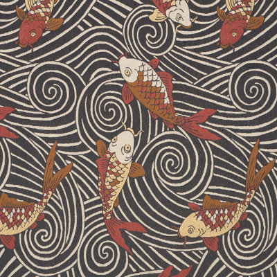Koi Fish Fabric