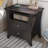 Table de chevet 2 tiroirs Dylan-40330144