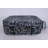 4 to 6 Person Inflatable Hot Tub Square, 82.7 Inch Outdoor Spa with 105 Bubbling Jets, Wave Massage System, Marbleized Design