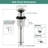 Pop-Up Bathroom Sink Drain With Overflow-75260362