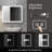 Naliyah Flat Wall Mirror-144411059