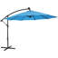Parasol en porte-à-faux décalé 10 'avec lumières solaires et évent - Azur-1079756055