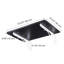 Bureau mural flottant pliable pour buanderie, cuisine, VR, noir-1806980257