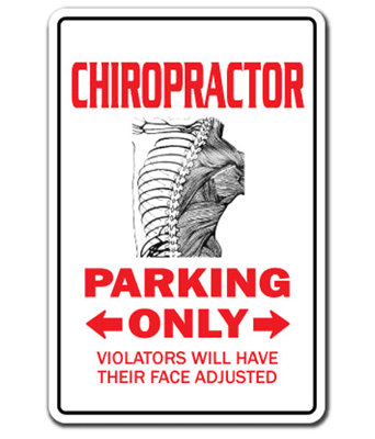 Chiropractor Decal